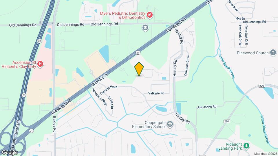 3556 Alec Dr Map and Location Details