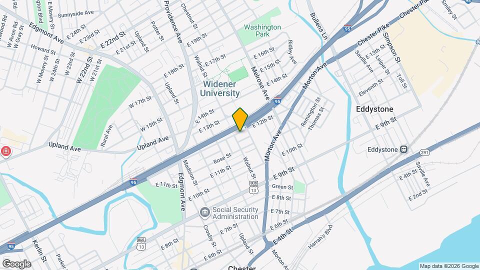 613 E 12th St Map and Location Details