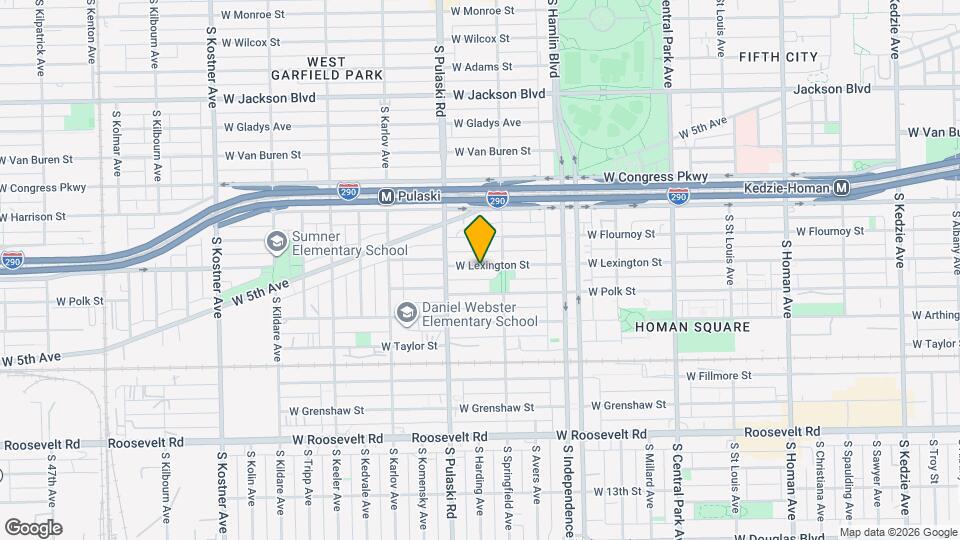 3927 W Lexington St Map and Location Details