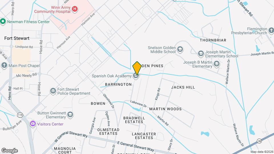 908 Spanish Oak Dr Map and Location Details