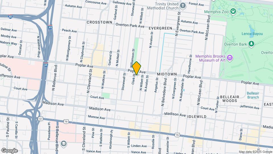 162 Clark Pl Mapa y Detalles de la Ubicación