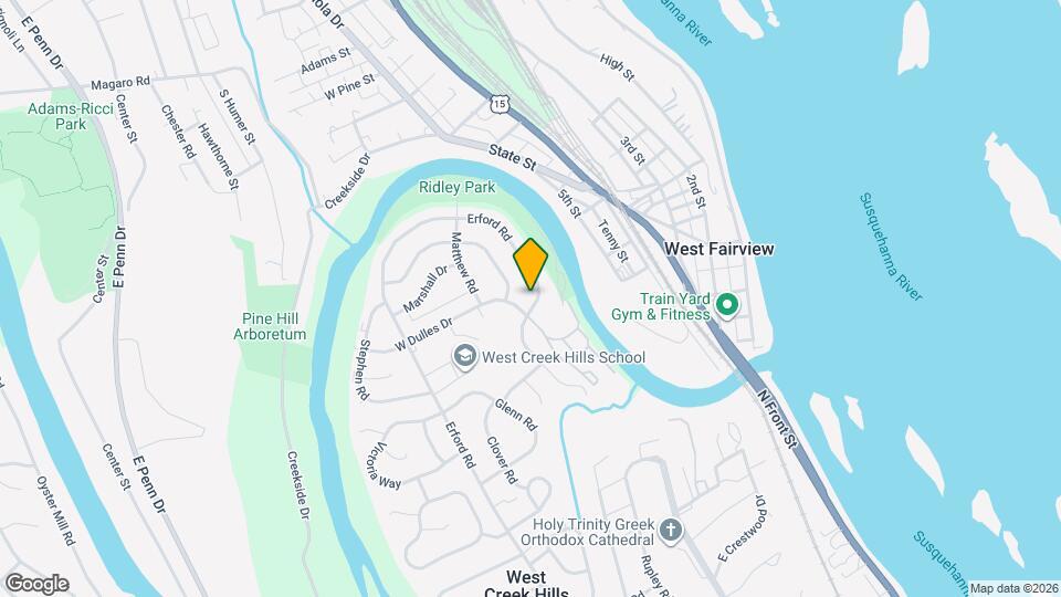 762 Erford Rd Mapa y Detalles de la Ubicación