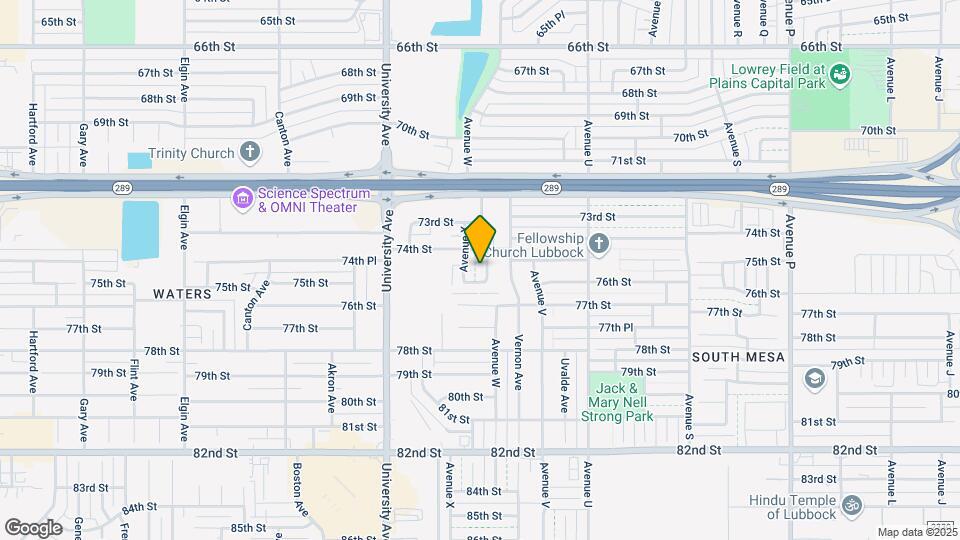 7406 Waco Ave Mapa y Detalles de la Ubicación