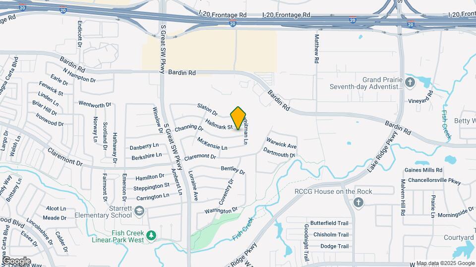 2410 Channing Dr Map and Location Details