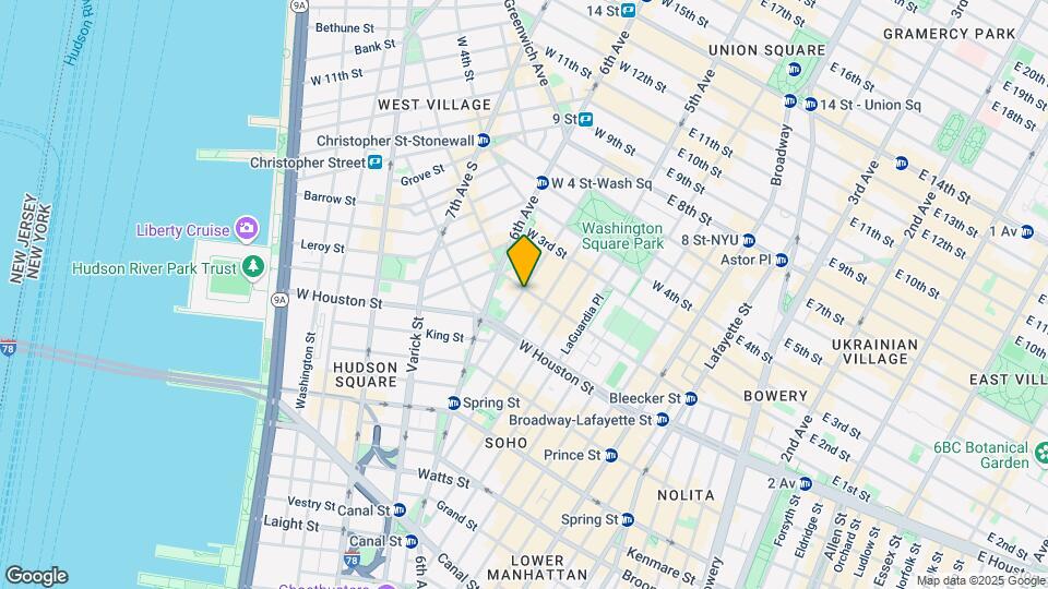 184-186 Bleecker St Map and Location Details