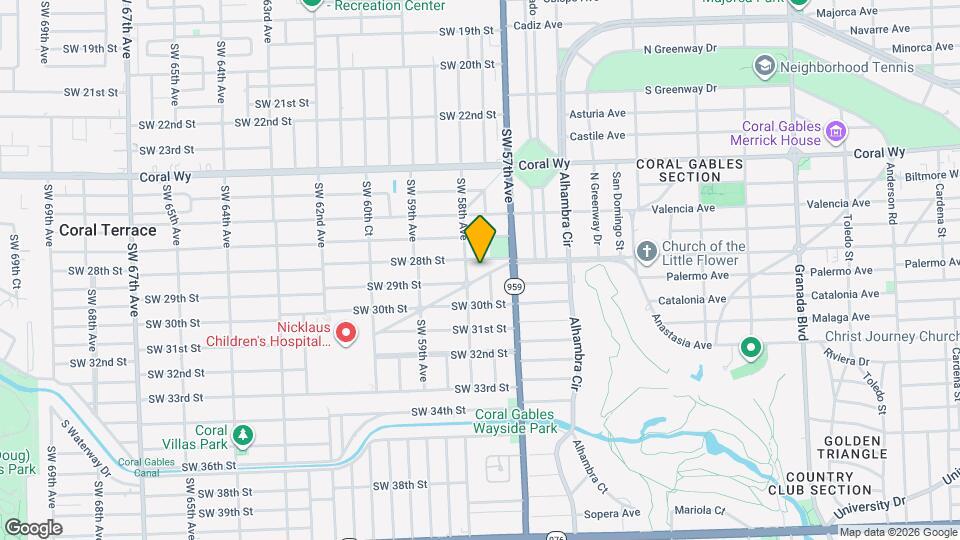 5755 Devonshire Blvd Map and Location Details