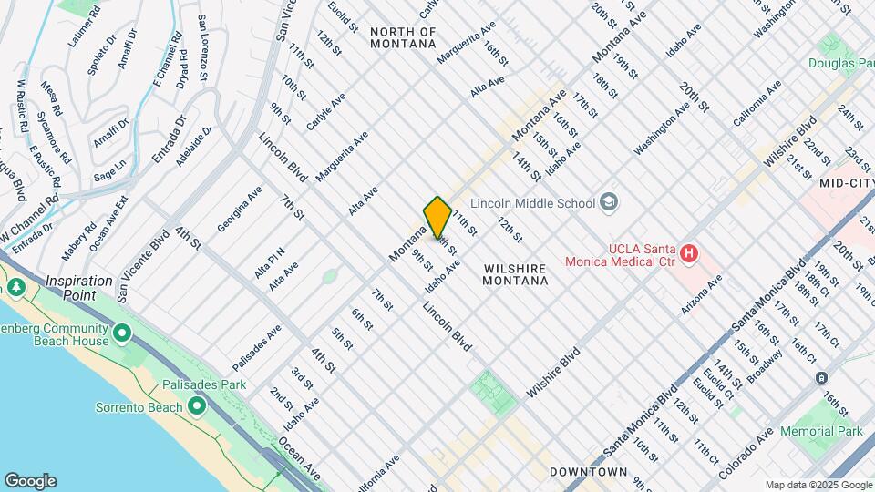 828 10th St Map and Location Details