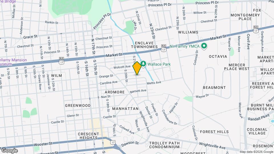 2101 Creecy Ave Map and Location Details