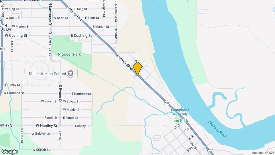 801 S. West Blvd Map and Location Details