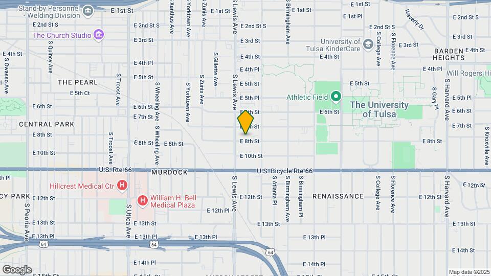 2417 E 8th St Mapa y Detalles de la Ubicación