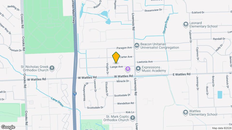 174 Lange Ave Map and Location Details