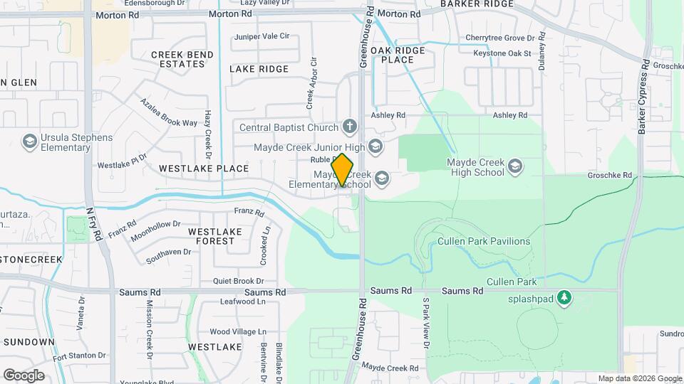 2602 Olympus Dr Map and Location Details