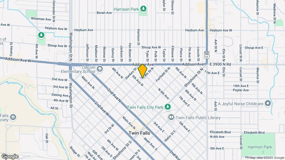 538 Eden St N Mapa y Detalles de la Ubicación