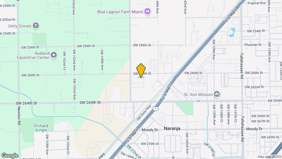 14515 SW 261st St Map and Location Details