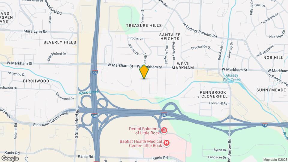 213 Oak Ln Map and Location Details