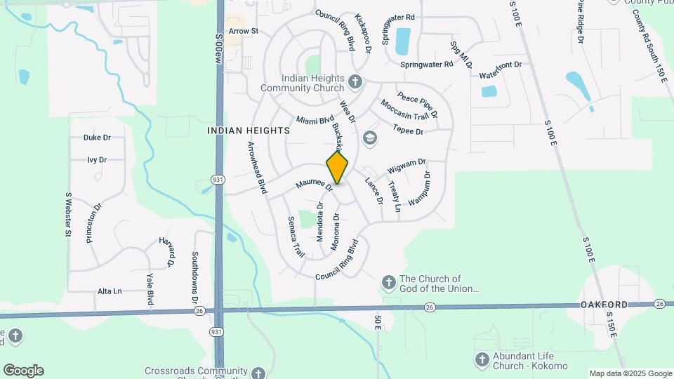 814 Maumee Dr Map and Location Details