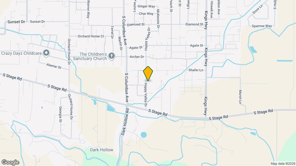 2417 Happy Valley Dr Map and Location Details