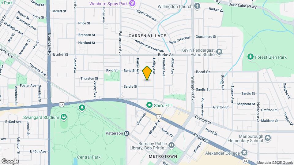 4255 Sardis St Map and Location Details