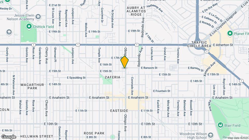 1501 Obispo Ave Mapa y Detalles de la Ubicación