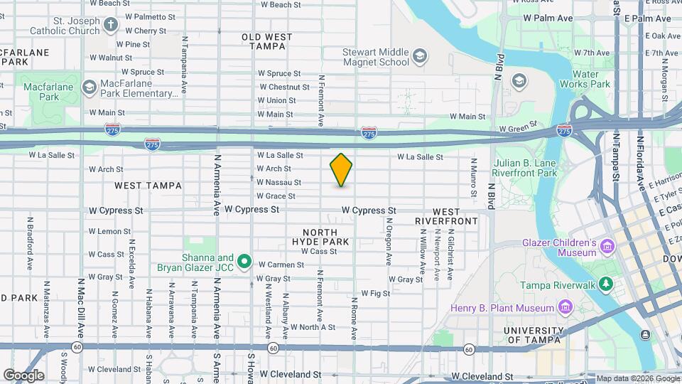 1715 W Grace St Map and Location Details