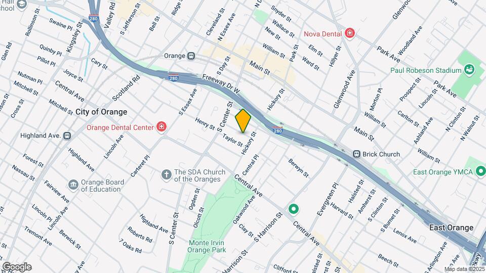 166 Pierson St Mapa y Detalles de la Ubicación