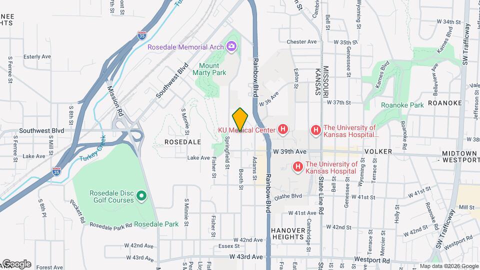 Johnson Med Ctr Apartments Map and Location Details