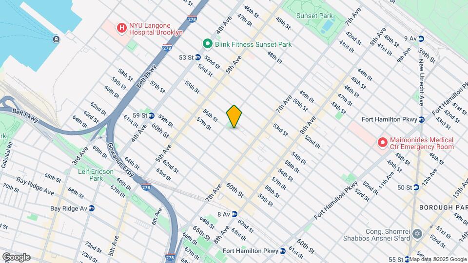631 56th St Map and Location Details