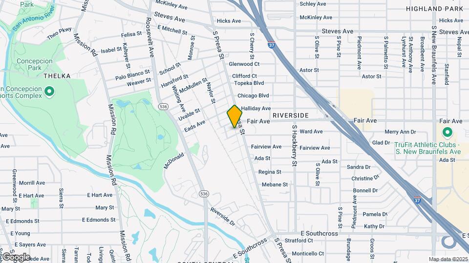 Southtown Lofts Map and Location Details