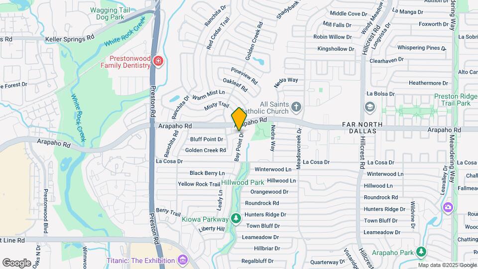 6312 Hickory Hill Dr Map and Location Details