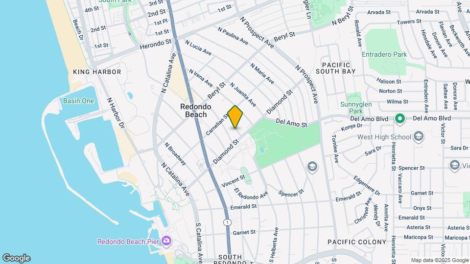 509 N Helberta Ave Map and Location Details