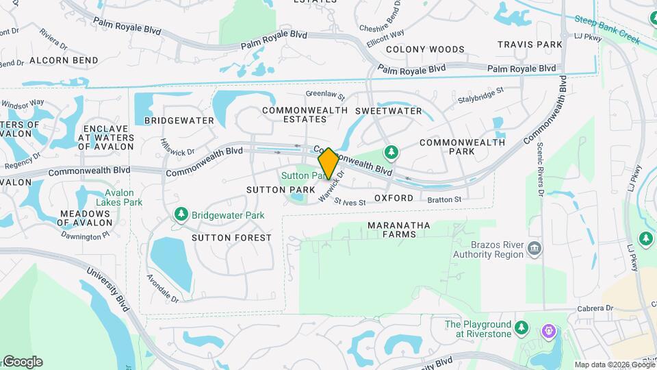 4422 Warwick Dr Map and Location Details