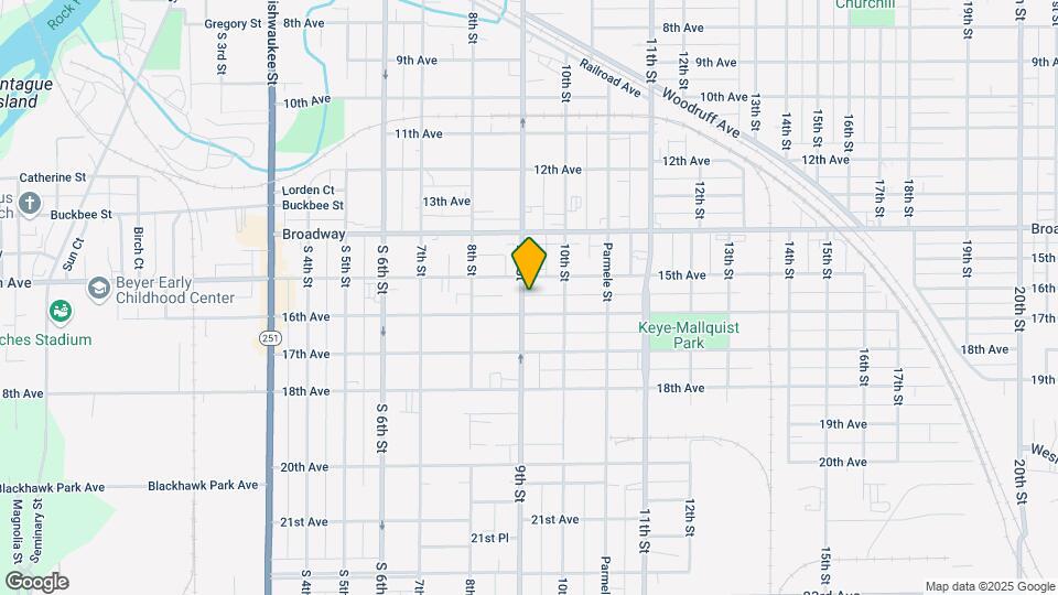 1618 9th St Mapa y Detalles de la Ubicación