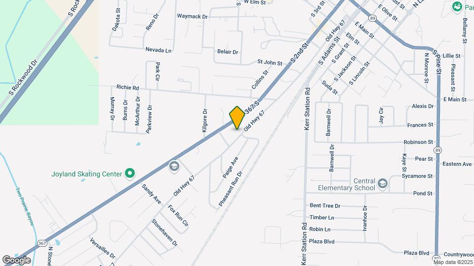 1204 S 1st St Map and Location Details