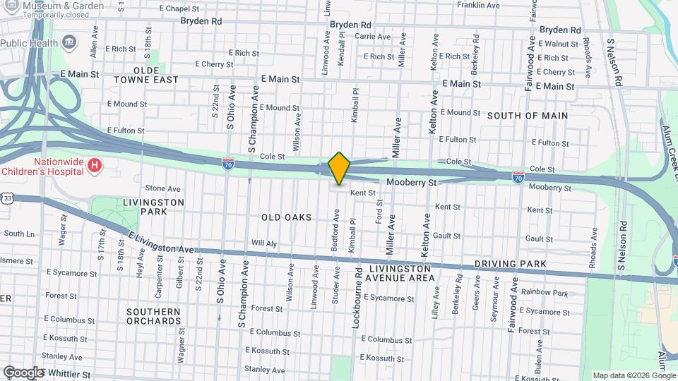 1272 Kent St Map and Location Details