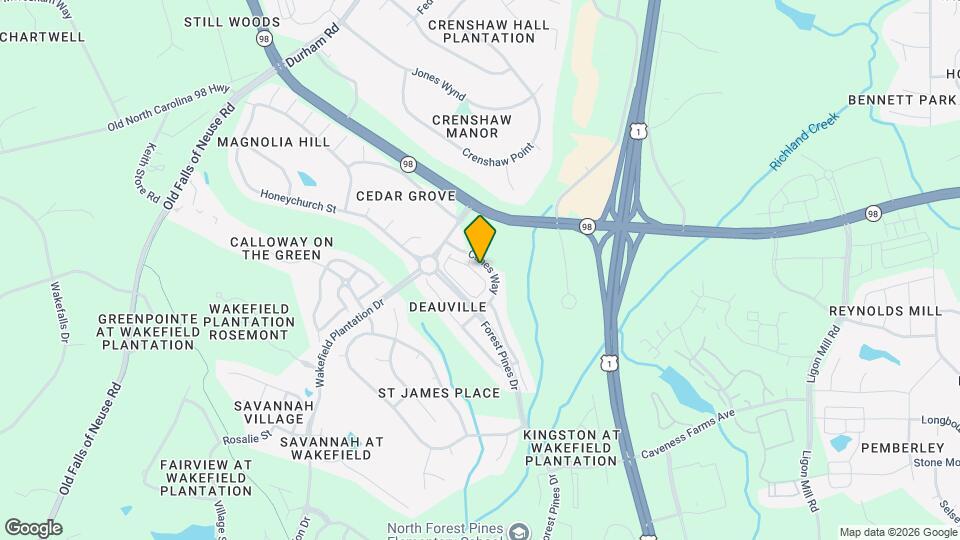 3436 Archdale Dr Map and Location Details