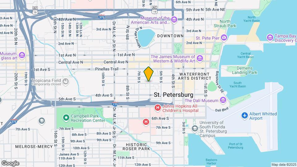 600 3rd Ave S Map and Location Details
