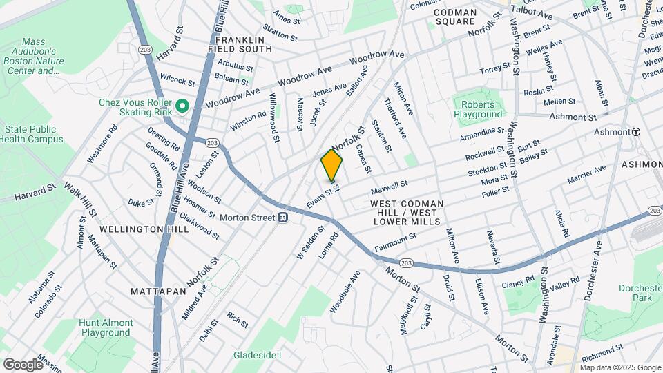 105 Evans St, Unit 3 Map and Location Details