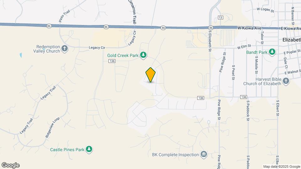 930 Thinleaf Ln Mapa y Detalles de la Ubicación