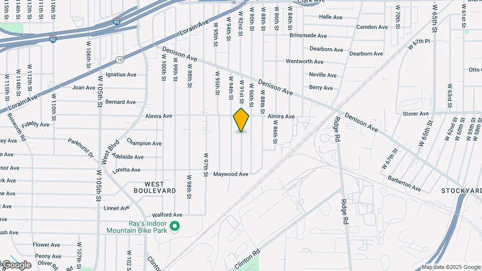 3411 W 91st St Map and Location Details