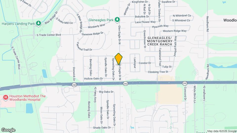 16962 Glen Eagle Dr N Map and Location Details