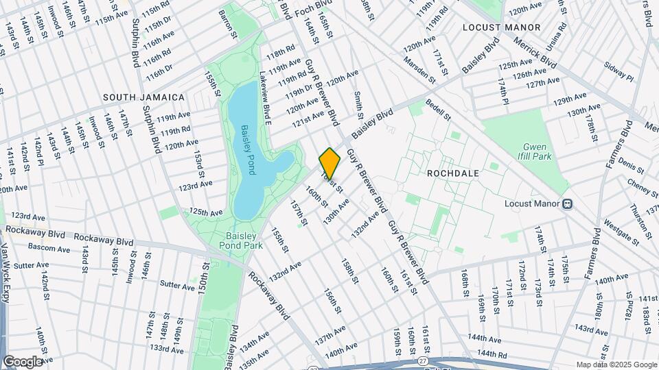 128-10 161st St Map and Location Details