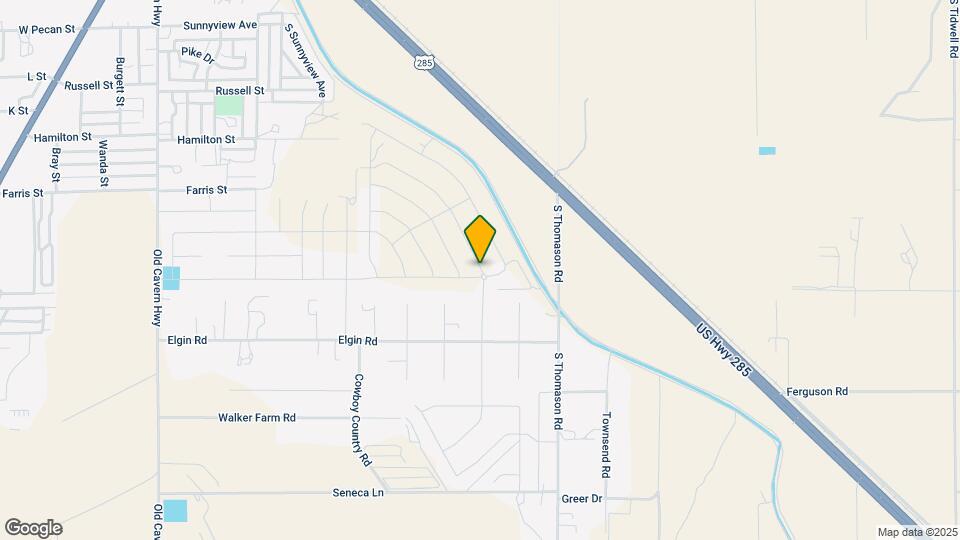 3801 N Pat Garrett Rd Mapa y Detalles de la Ubicación