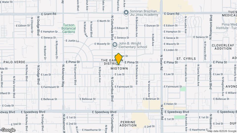 1656 N Jerrie Blvd Mapa y Detalles de la Ubicación