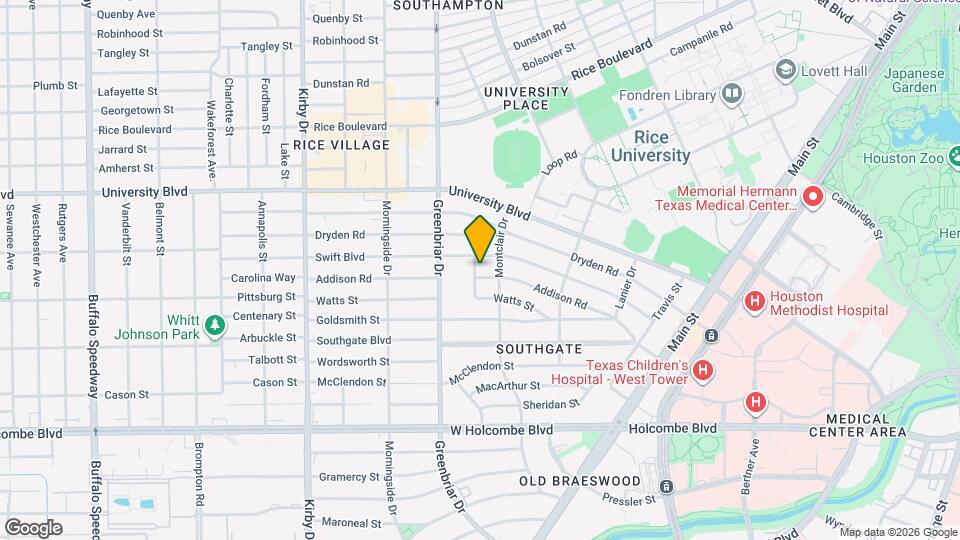 2228 Addison Rd Map and Location Details