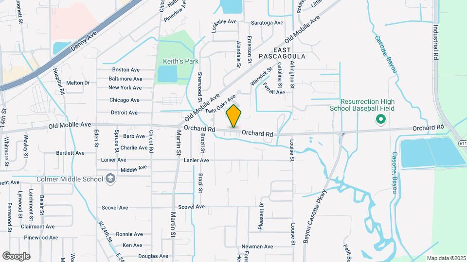 4310 Orchard Rd Map and Location Details