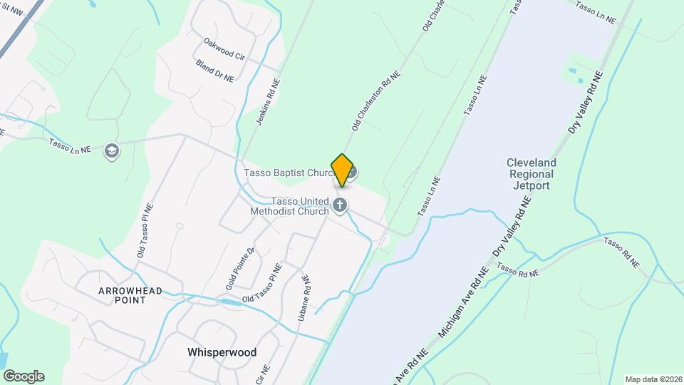 126 Old Charleston Rd NE Map and Location Details