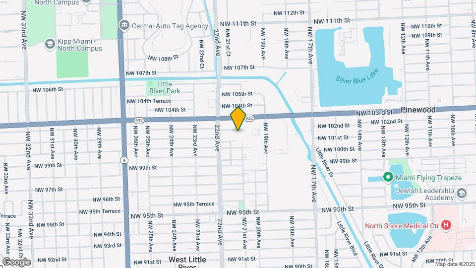 10151 NW 21st Ct Map and Location Details