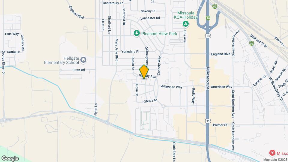 2811 O'Shaughnesy St Map and Location Details