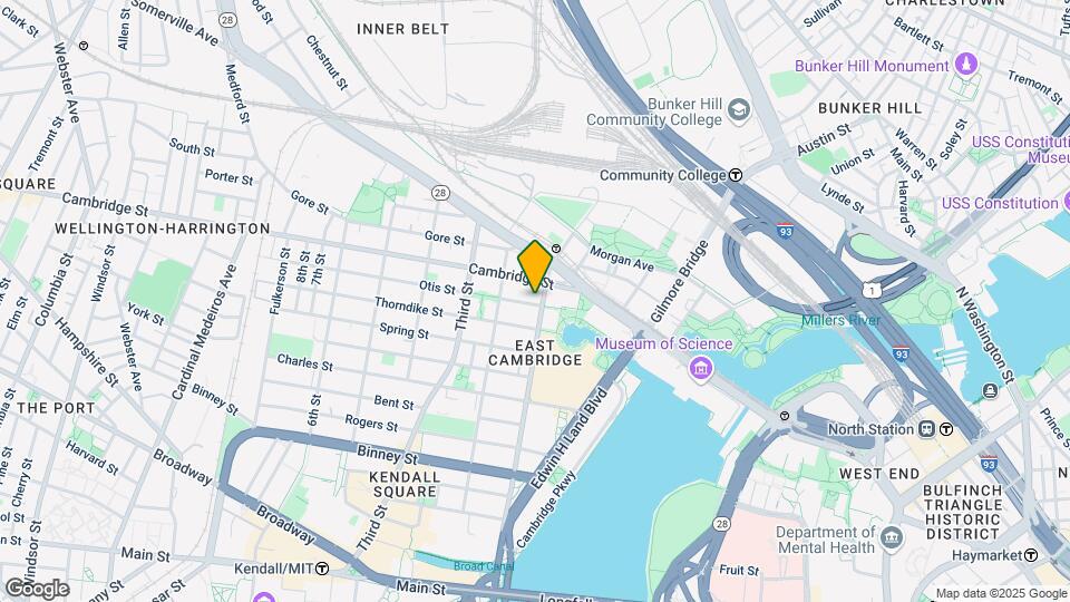 17 Otis St, Unit 601 Map and Location Details