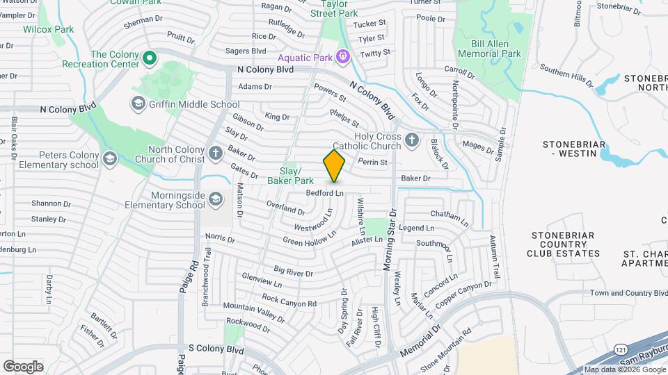 5708 Bedford Ln Map and Location Details